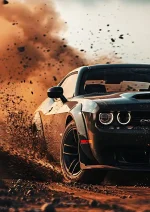 متال پوستر طرح ماشین Dodge Challenger کد L1753