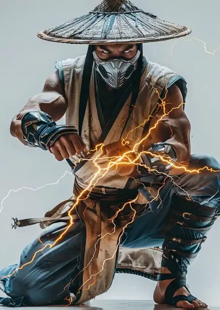 متال پوستر بازی Mortal Kombat طرح Kung Lau کد L1756