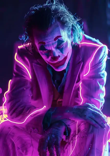 متال پوستر طرح جوکر کد L1758