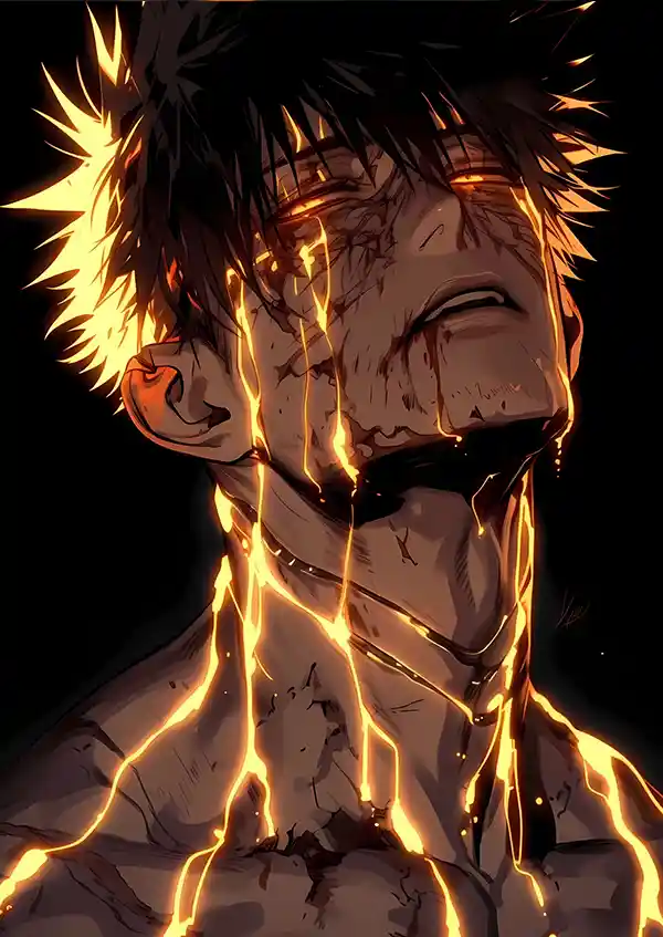 L1776-metalposter-01 متال پوستر طرح انیمه ای پسرانه کد L1776 - Image 1