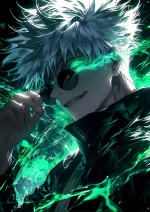 متال پوستر انیمه جوجوتسو کایسن طرح گوجو کد L1784