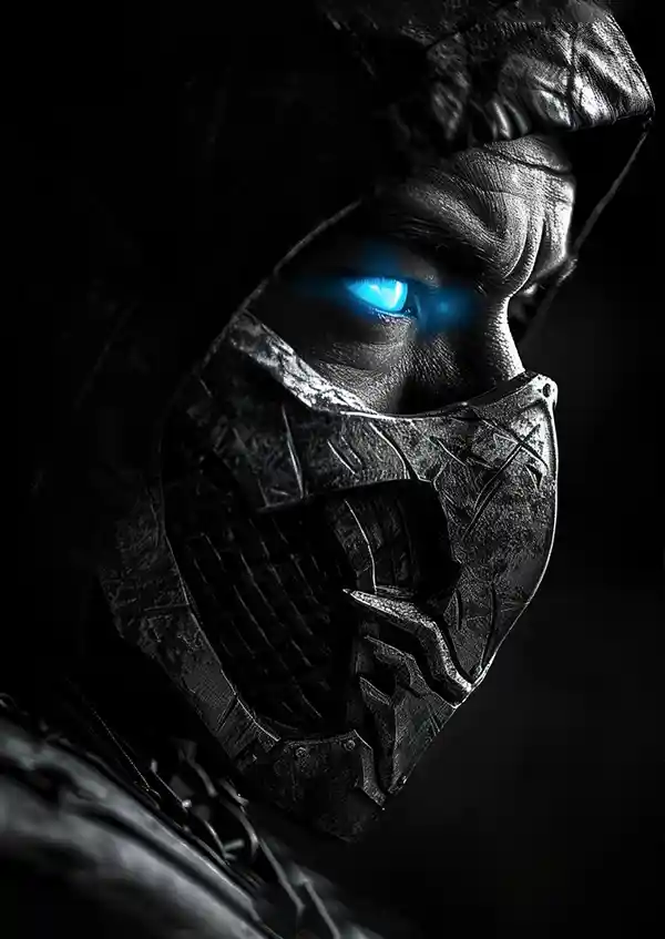 L1785-metalposter-01 متال پوستر بازی Mortal Kombat طرح ساب زیرو کد L1785 - Image 1