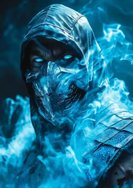 متال پوستر بازی Mortal Kombat طرح ساب زیرو کد L1786