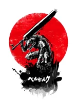 متال پوستر طرح انیمه برزرک کد L1790