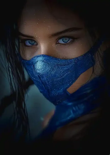 متال پوستر بازی Mortal Kombat طرح کیتانا کد L1793