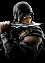 متال پوستر بازی Mortal Kombat طرح اسکورپیون کد L1797