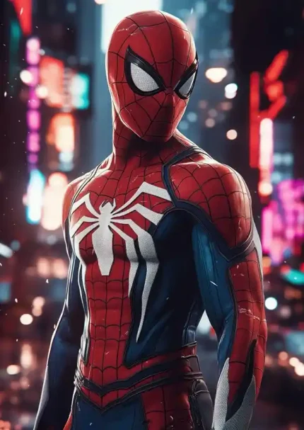 متال پوستر طرح اسپایدرمن کد L1799