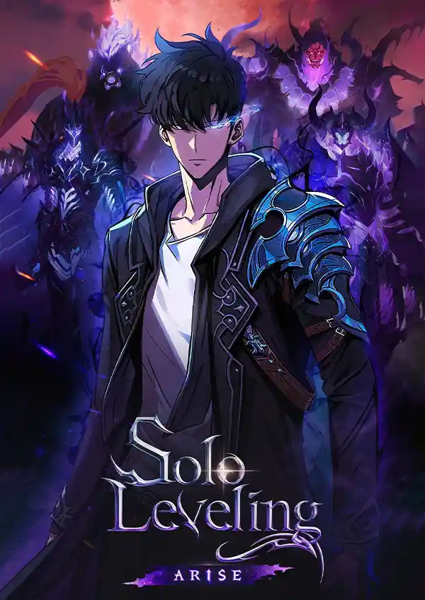 L1814-metalposter-01 متال پوستر طرح انیمه Solo Leveling کد L1814 - Image 1