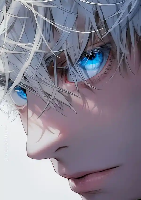 L1815-metalposter-01 متال پوستر انیمه جوجوتسو کایسن طرح گوجو کد L1815 - Image 1