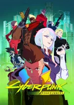 متال پوستر طرح انیمه Cyberpunk: Edgerunners کد L1821