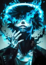 متال پوستر انیمه My Hero Academia طرح Dabi کد L1835