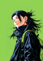 متال پوستر انیمه جوجوتسو کایسن طرح Suguru Geto کد L1840