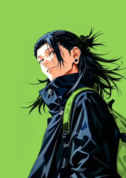 متال پوستر انیمه جوجوتسو کایسن طرح Suguru Geto کد L1840