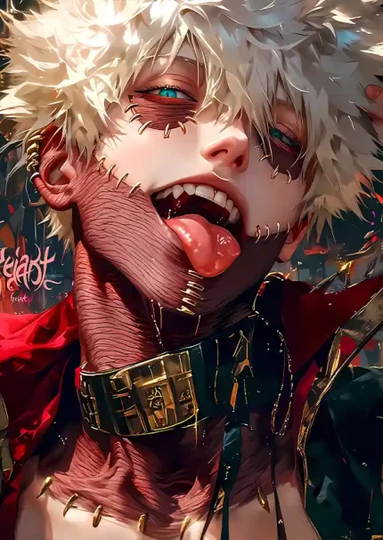 متال پوستر انیمه My Hero Academia طرح Dabi کد L1846