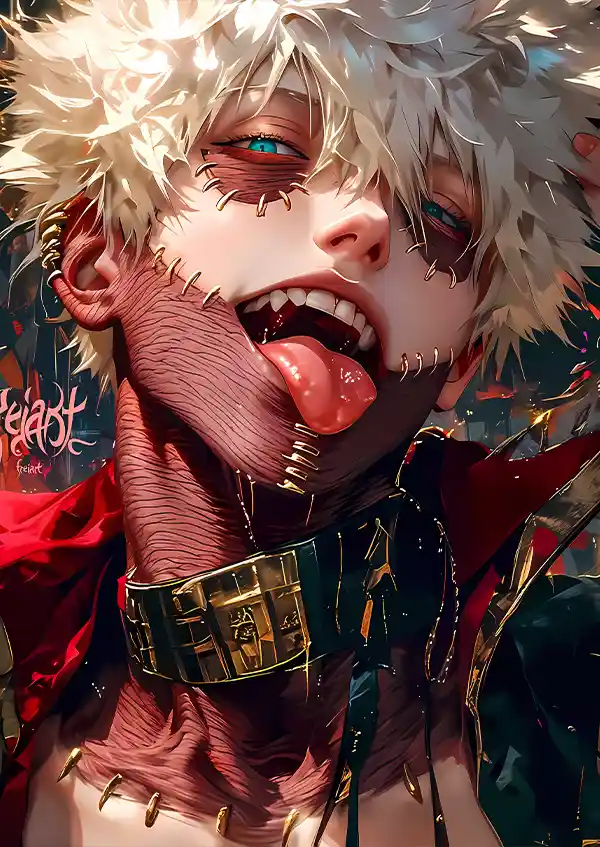 L1846-metalposter-01 متال پوستر انیمه My Hero Academia طرح Dabi کد L1846 - Image 1