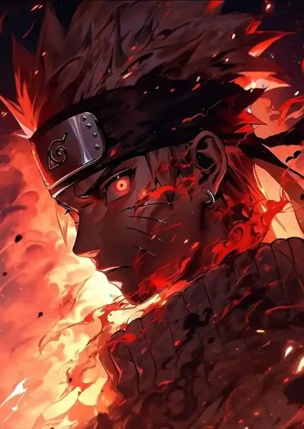 متال پوستر طرح انیمه ناروتو کد L1854