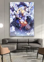 متال پوستر انیمه وان پیس طرح لوفی کد L1045 - Image 2