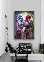 متال پوستر طرح انیمه آرکین کد L1037 - Image 2