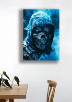 متال پوستر بازی Mortal Kombat طرح ساب زیرو کد L1477 - Image 2