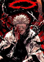 متال پوستر انیمه جوجوتسو کایسن طرح سوکونا کد L1147