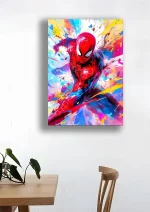 متال پوستر طرح اسپایدرمن کد L1572 - Image 2