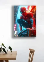 متال پوستر طرح اسپایدرمن کد L1577 - Image 2