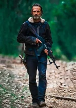 متال پوستر سریال The Walking Dead طرح Rick Grimes کد L1150