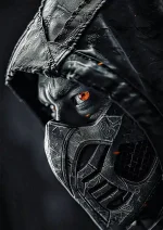 متال پوستر طرح بازی Mortal Kombat طرح اسکورپیون کد L1157