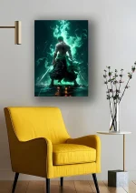 متال پوستر انیمه ناروتو طرح زورو کد L1087 - Image 2