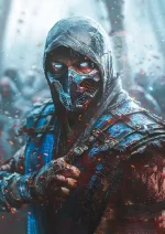 متال پوستر طرح بازی Mortal Kombat طرح ساب زیرو کد L1170