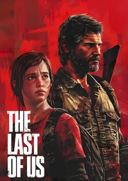 متال پوستربازی The Last Of Us طرح الی و جوئل کد L1172