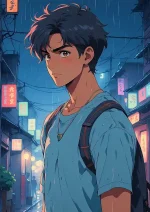 متال پوستر طرح انیمه ای کد L1174