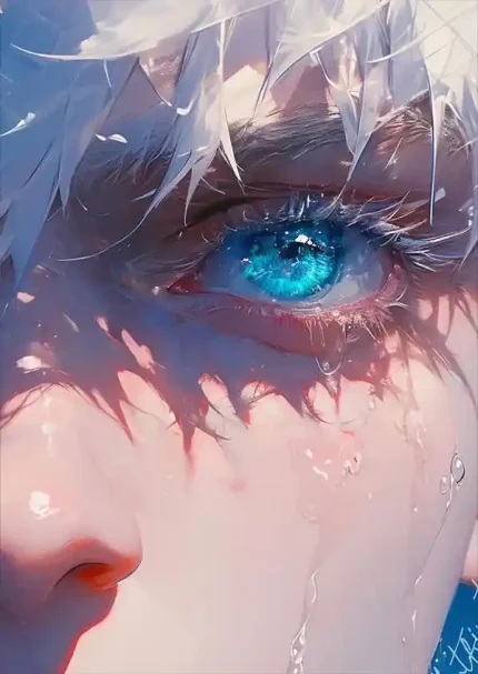 متال پوستر انیمه جوجوتسو کایسن طرح گوجو کد L1176