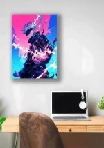 متال پوستر انیمه جوجوتسو کایسن طرح گوجو کد L1086 - Image 2