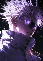 متال پوستر انیمه جوجوتسو کایسن طرح گوجو کد L1194