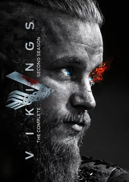 متال پوستر سریال وایکینگز طرح رگنار کد L1196