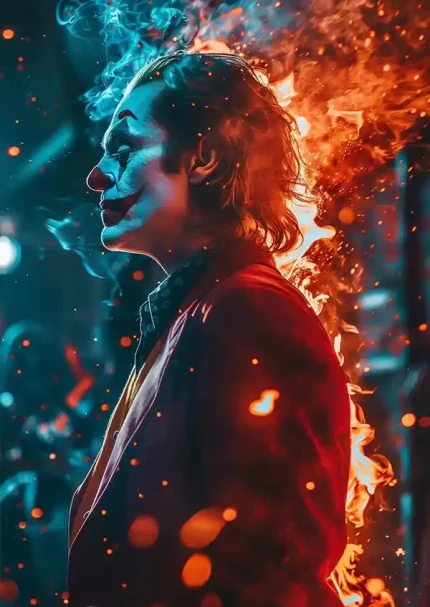 متال پوستر طرح جوکر کد L1220