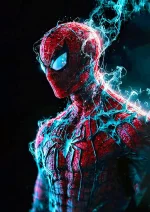متال پوستر طرح اسپایدرمن کد L1227