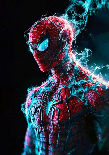 متال پوستر طرح اسپایدرمن کد L1227