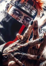 متال پوستر انیمه ناروتو طرح پین کد L1228