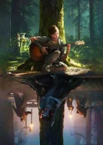 متال پوستر بازی The Last Of Us طرح الی کد L1238