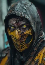 متال پوستر بازی Mortal Kombat طرح اسکورپیون کد L1235