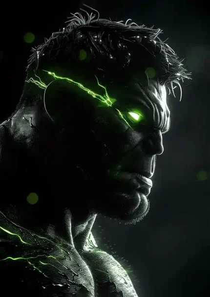 متال پوستر طرح هالک کد L1241