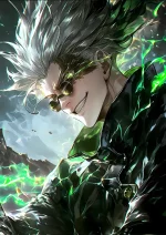 متال پوستر انیمه جوجوتسو کایسن طرح گوجو کد L1243