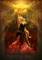 متال پوستر طرح بازی Elden Ring کد L1265