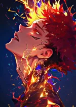 متال پوستر انیمه جوجوتسو کایسن طرح سوکونا کد L1266