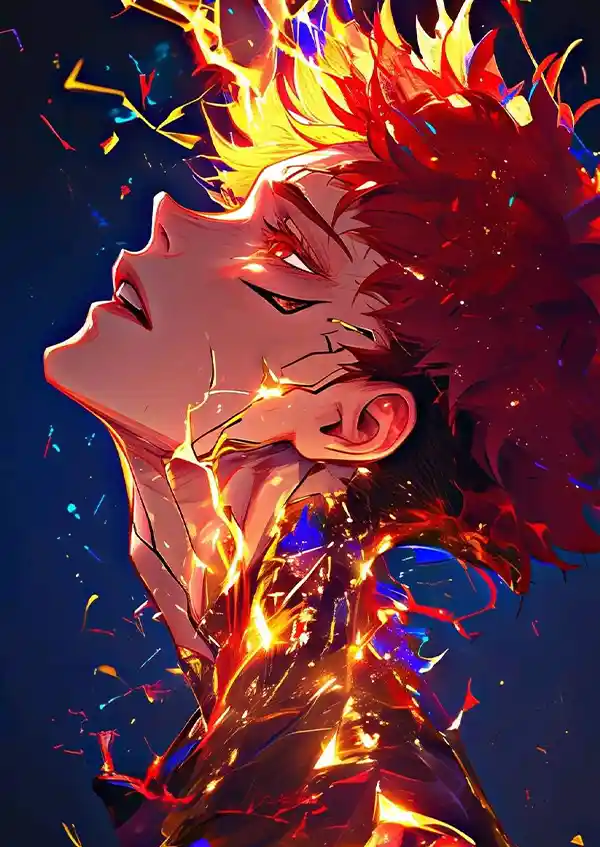 eyw5ty متال پوستر انیمه جوجوتسو کایسن طرح سوکونا کد L1266 - Image 1