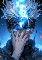 متال پوستر انیمه جوجوتسو کایسن طرح گوجو کد L1272