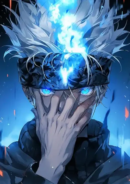 متال پوستر انیمه جوجوتسو کایسن طرح گوجو کد L1272