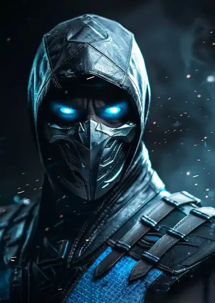 متال پوستر بازی Mortal Kombat طرح ساب زیرو کد L1279